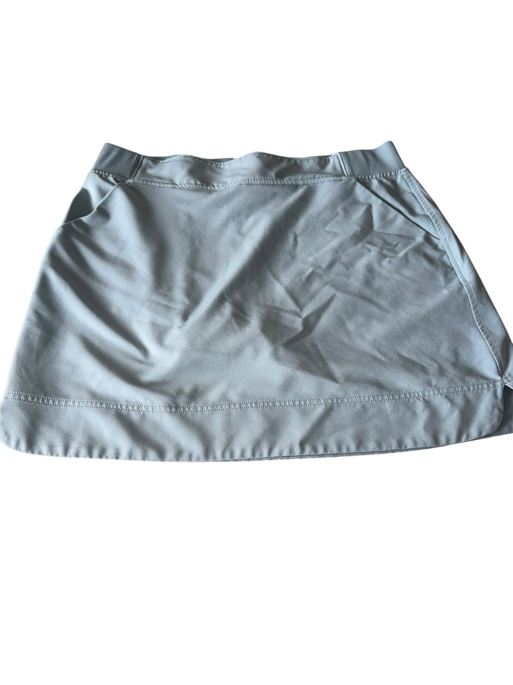 Women’s Light Blue Athletic Skort with Built-In Shorts‎